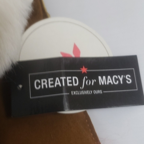 NEW! KOOLABURRA BY UGG Suede Faux Fur Gloves Small. - Picture 6 of 8